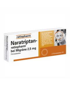 NARATRIPTAN-ratiopharm bei Migräne Filmtabletten