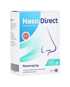 NASODIRECT Nasenspray mit Captomucil