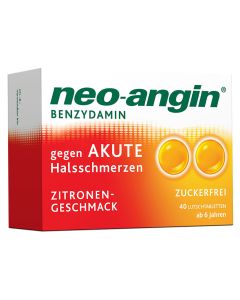 NEO ANGIN Benzydamin akute Halsschmerzen Zitrone