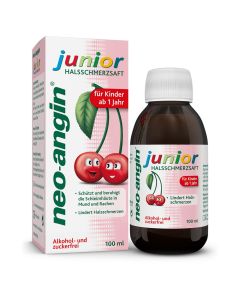 NEO ANGIN junior Halsschmerzsaft