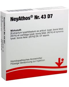 NEYATHOS Nr.43 D 7 Ampullen