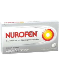 NUROFEN Ibuprofen 400 mg überzogene Tabletten