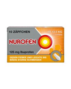 NUROFEN Junior 125 mg Zäpfchen