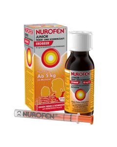 NUROFEN Junior Fieber-u.Schmerzsaft Erdbe.40 mg/ml