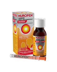 NUROFEN Junior Fieber-u.Schmerzsaft Erdbe.40 mg/ml