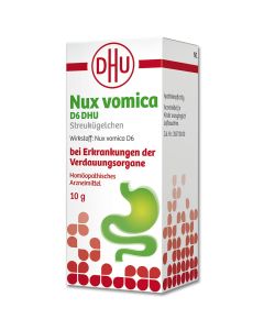 NUX VOMICA D 6 DHU Glob.bei Erkr.d.Verdauungsorg.