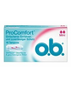 O.B. Tampons ProComfort mini