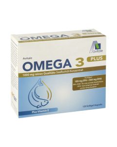 OMEGA-3 plus 1.000 mg DHA 500 mg/EPA 100 mg+Vit.E