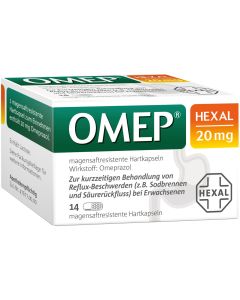 OMEP HEXAL 20 mg magensaftresistente Hartkapseln