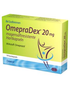 OMEPRADEX 20 mg magensaftresistente Hartkapseln