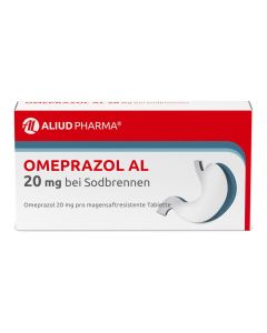 OMEPRAZOL AL 20 mg b.Sodbr.magensaftres.Tabletten