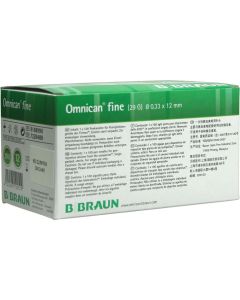 OMNICAN fine Pen Kanüle 0,33x12 mm