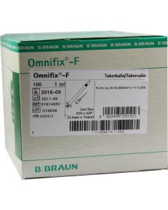 OMNIFIX F Duo Spr.1 ml 25 G 0,5x16 mm latexfrei