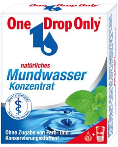 ONE DROP Only natürl.Mundwasser Konzentrat