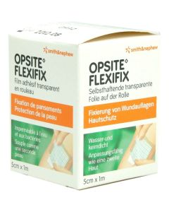 OPSITE Flexifix PU Folie 5 cmx1 m unsteril Rolle