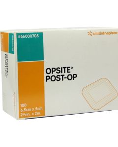 OPSITE Post-OP 5x6,5 cm Verband einzeln steril