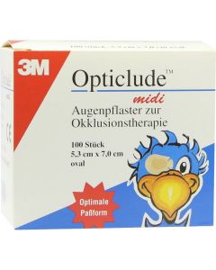 OPTICLUDE 3M midi 5,3x7 cm 1538/100