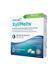 ORACOAT XyliMelts Hafttabletten milde Minze