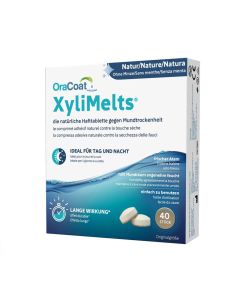 ORACOAT XyliMelts Hafttabletten ohne Minze