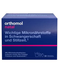 ORTHOMOL Natal 30 Btl.Granulat/Kaps. Kombipackung