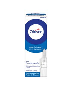 OTRIVEN 0,1% Dosierspray ohne Konserv.Stoffe