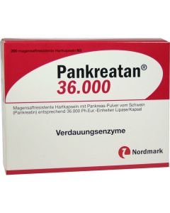 PANKREATAN 36.000 magensaftresistente Hartkapseln