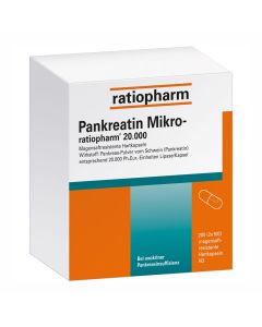 PANKREATIN Mikro-ratio.20.000 magensaftr.Hartkaps.