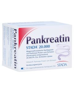 PANKREATIN STADA 20.000 magensaftres.Hartkapseln