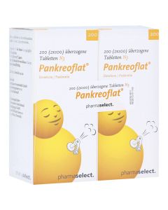 PANKREOFLAT überzogene Tabletten