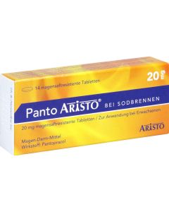 PANTO Aristo bei Sodbrennen 20 mg magensaftr.Tabl.