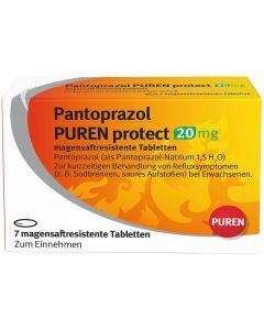 PANTOPRAZOL PUREN protect 20 mg magensaftres.Tabl.