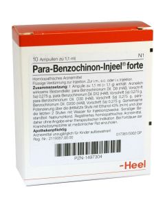 PARA BENZOCHINON Injeel forte Ampullen