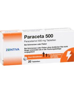 PARACETA 500 Tabletten