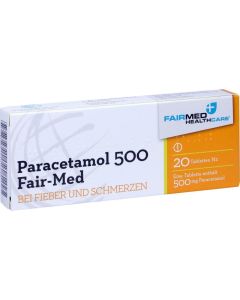 PARACETAMOL 500 Fair Med Tabletten