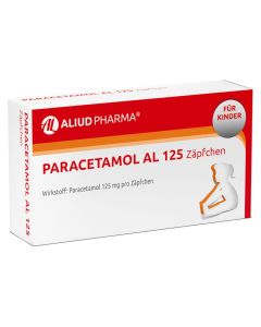 PARACETAMOL AL 125 Säuglings-Suppos.