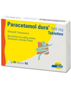 PARACETAMOL dura 500 mg Tabletten