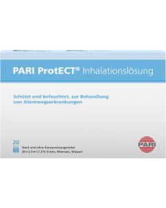 PARI ProtECT Inhalationslösung mit Ectoin Ampullen