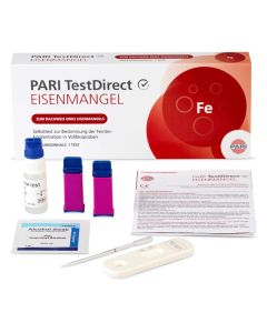 PARI TestDirect EISENMANGEL Selbsttest Blut