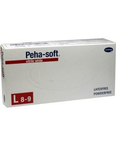 PEHA-SOFT nitrile white Unt.Hands.unsteril pf L