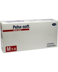 PEHA-SOFT nitrile white Unt.Hands.unsteril pf M-100 St