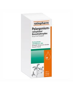 PELARGONIUM-RATIOPHARM Bronchialtropfen