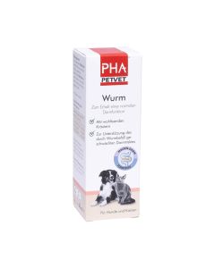 PHA Wurm Tropfen f.Hunde/Katzen-50 ml