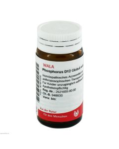 PHOSPHORUS D 12 Globuli