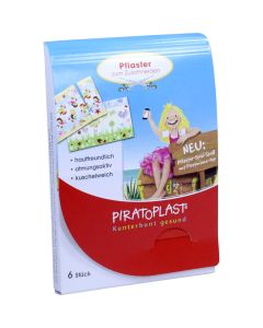 PIRATOPLAST Mädchen Pflasterzuschnitt 6x10 cm