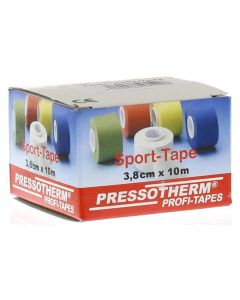 PRESSOTHERM Sport-Tape 3,8 cmx10 m schwarz