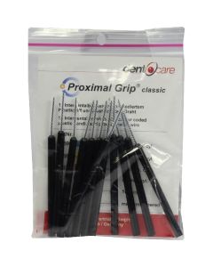 PROXIMAL Grip xx-fein schwarz Interdentalbürste