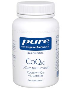 PURE ENCAPSULATIONS CoQ10 L Carnitin Fumar.Kps.