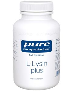 PURE ENCAPSULATIONS L-Lysin plus Kapseln