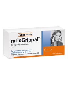 RATIOGRIPPAL 200 mg/30 mg Filmtabletten