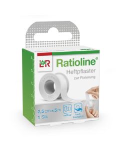 RATIOLINE acute Heftpflaster 2,5 cmx5 m